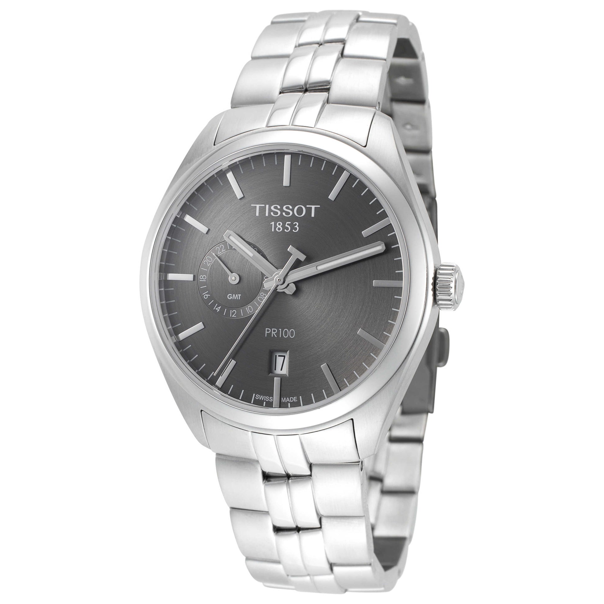 Front view of Tissot T-Classic Men's Swiss Quartz (Battery-Powered) Watch T1014521106100