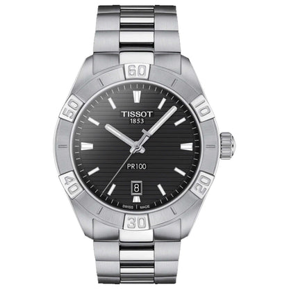 Front view of Tissot PR 100 Men's Quartz Watch T1016101105100