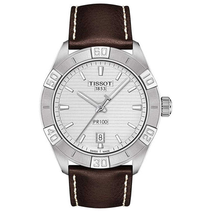Front view of Tissot PR 100 Men's Quartz Watch T1016101603100