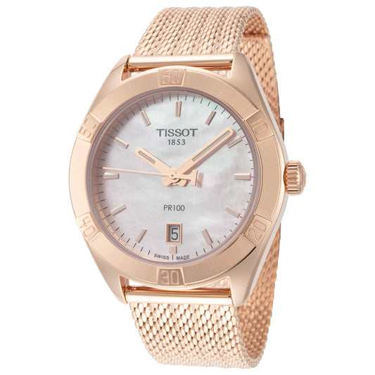 Front view of Tissot PR 100 Women's Quartz Watch T1019103315100