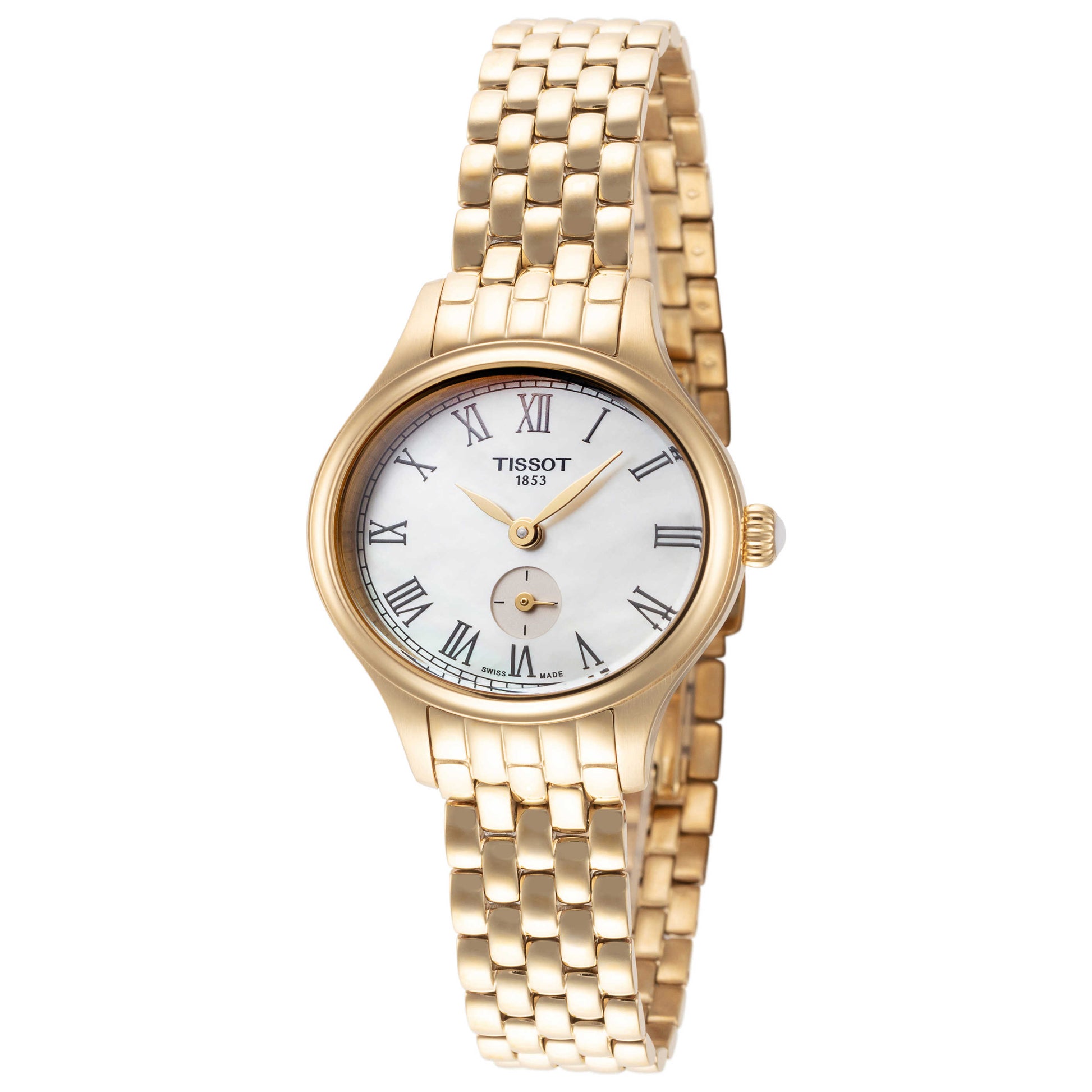 Front view of Tissot Bella Ora Piccola Women's Quartz Watch T1031103311300