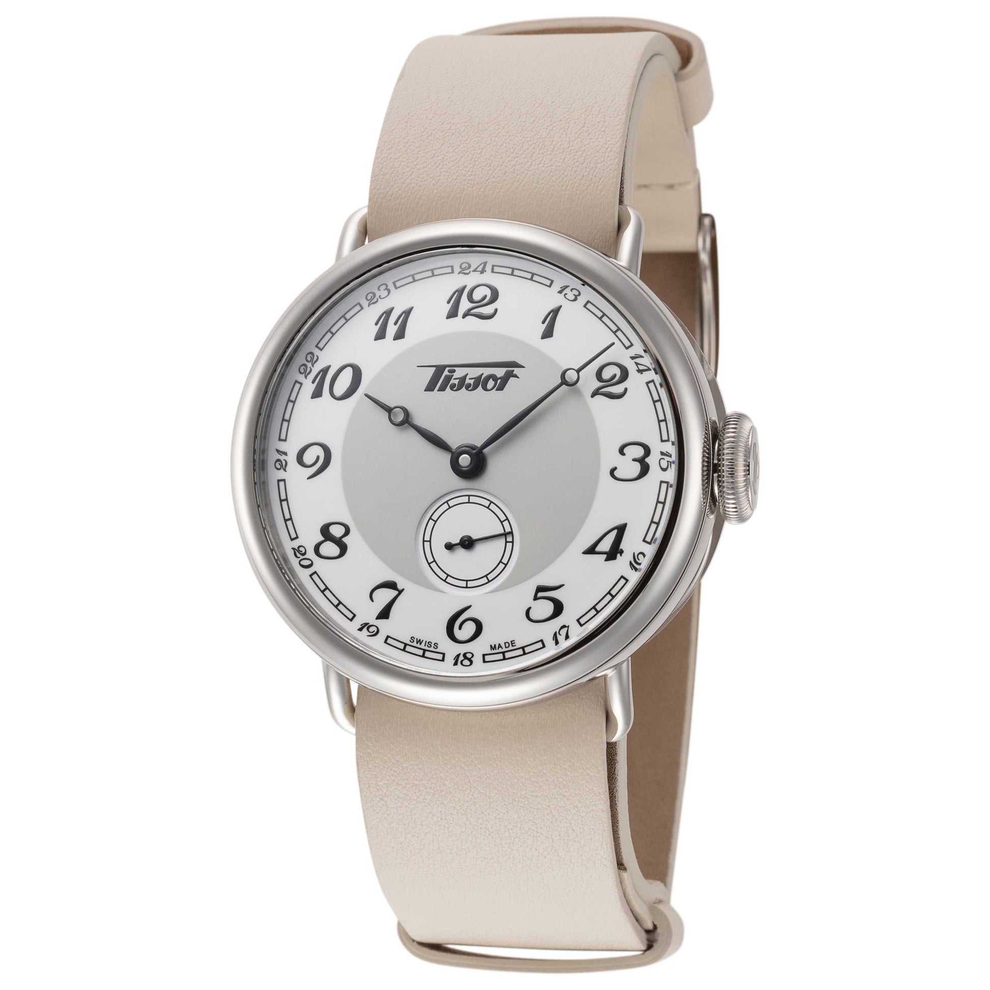 Front view of Tissot Heritage Women's Automatic Watch T1042281601200