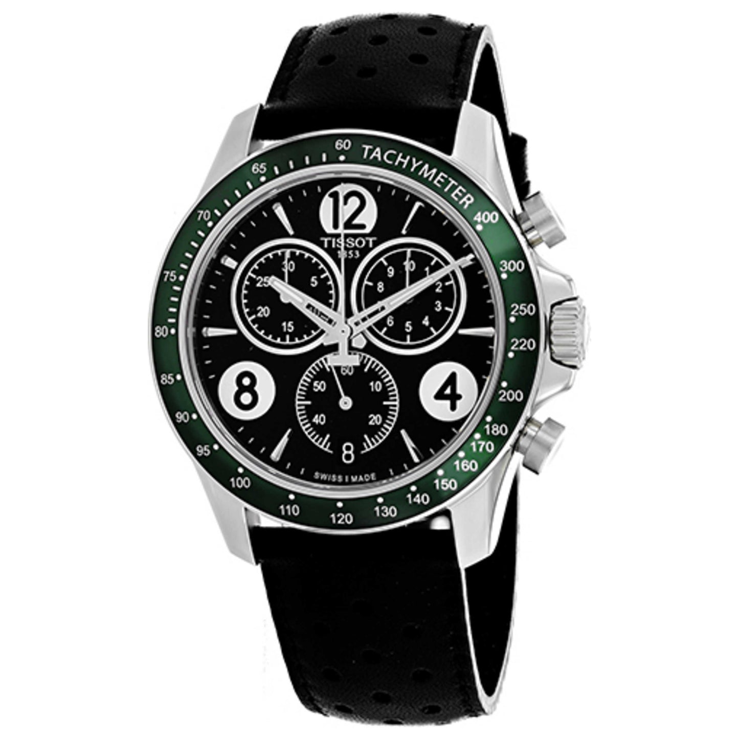 Front view of Tissot V8 Men's Quartz Watch T1064171605700