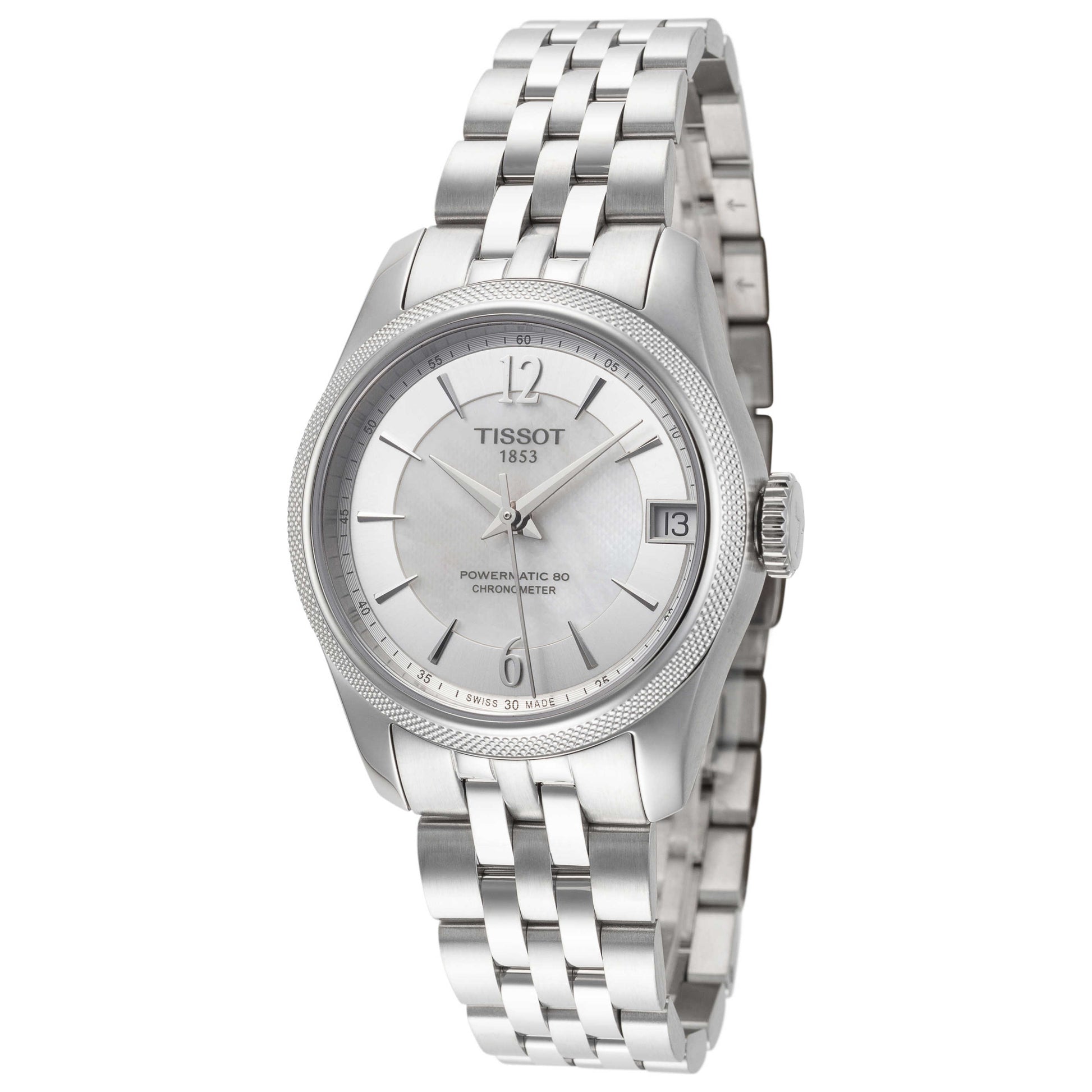 Front view of Tissot Ballade Women's Automatic Watch T1082081111700