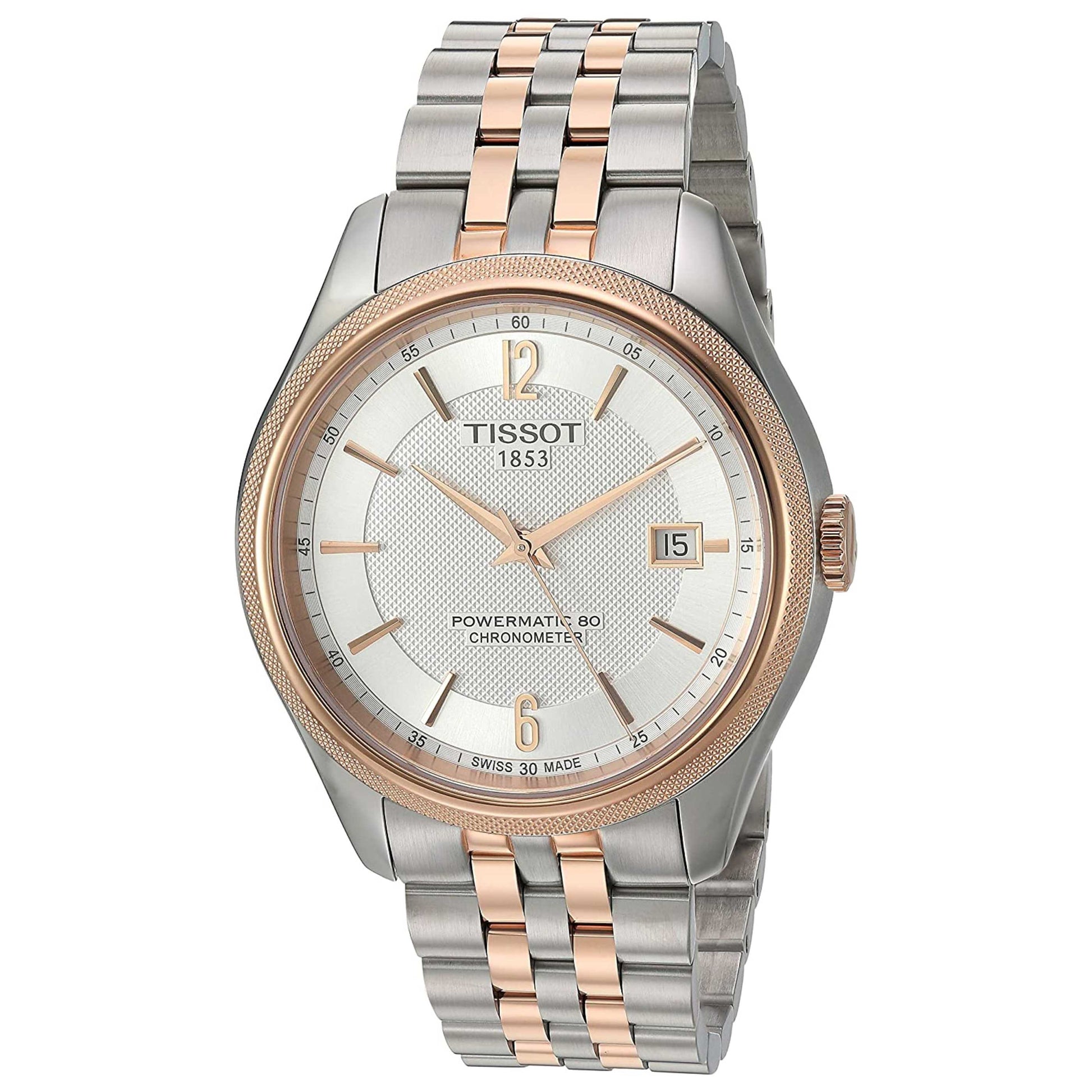 Front view of Tissot Ballade Men's Automatic Watch T1084082203701