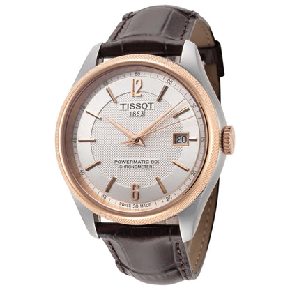 Front view of Tissot Ballade Men's Automatic Watch T1084082603700