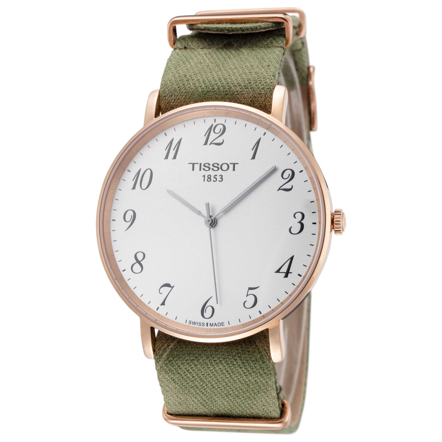 Front view of Tissot T-Classic Men's Quartz Watch T1096103803200