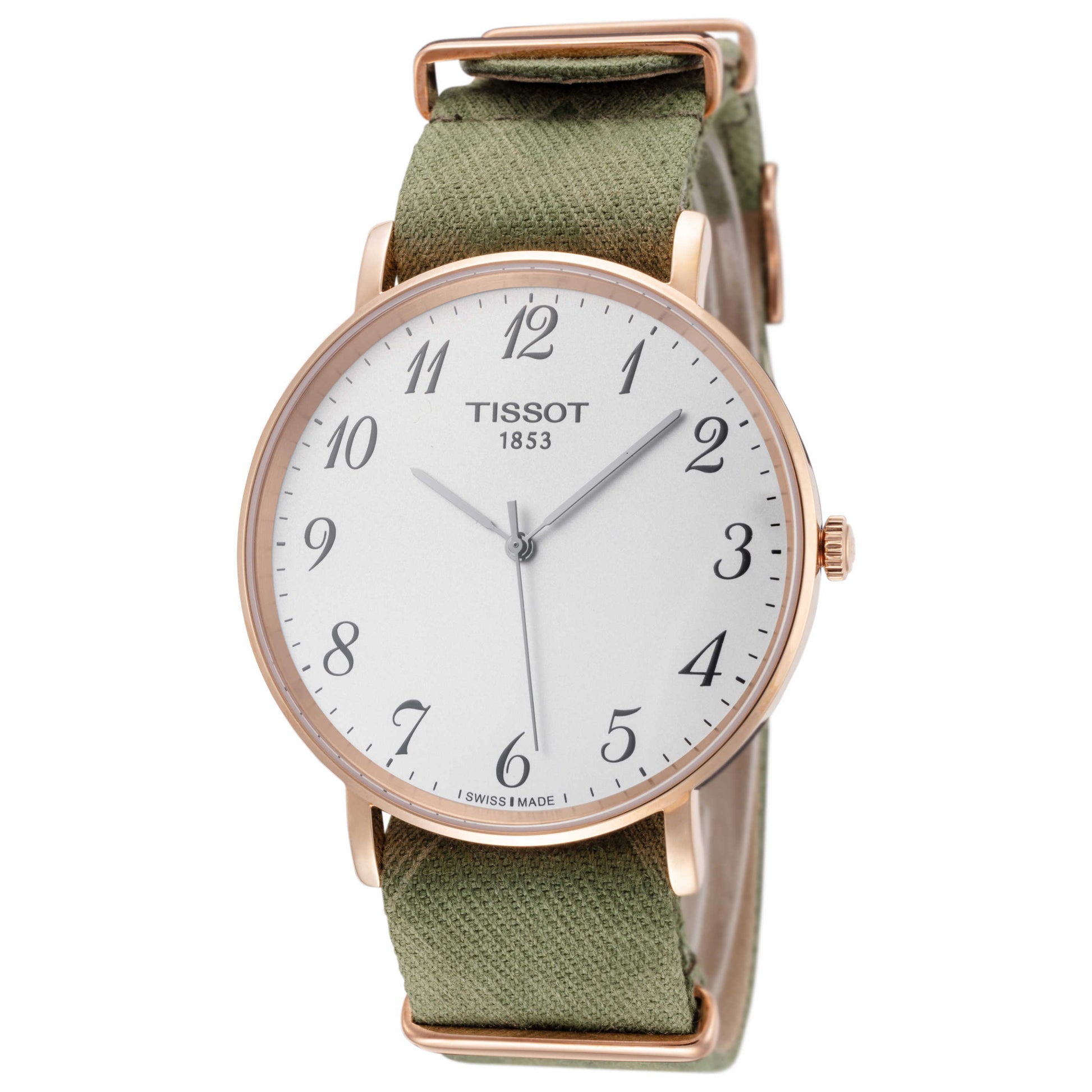 Front view of Tissot T-Classic Men's Quartz Watch T1096103803200