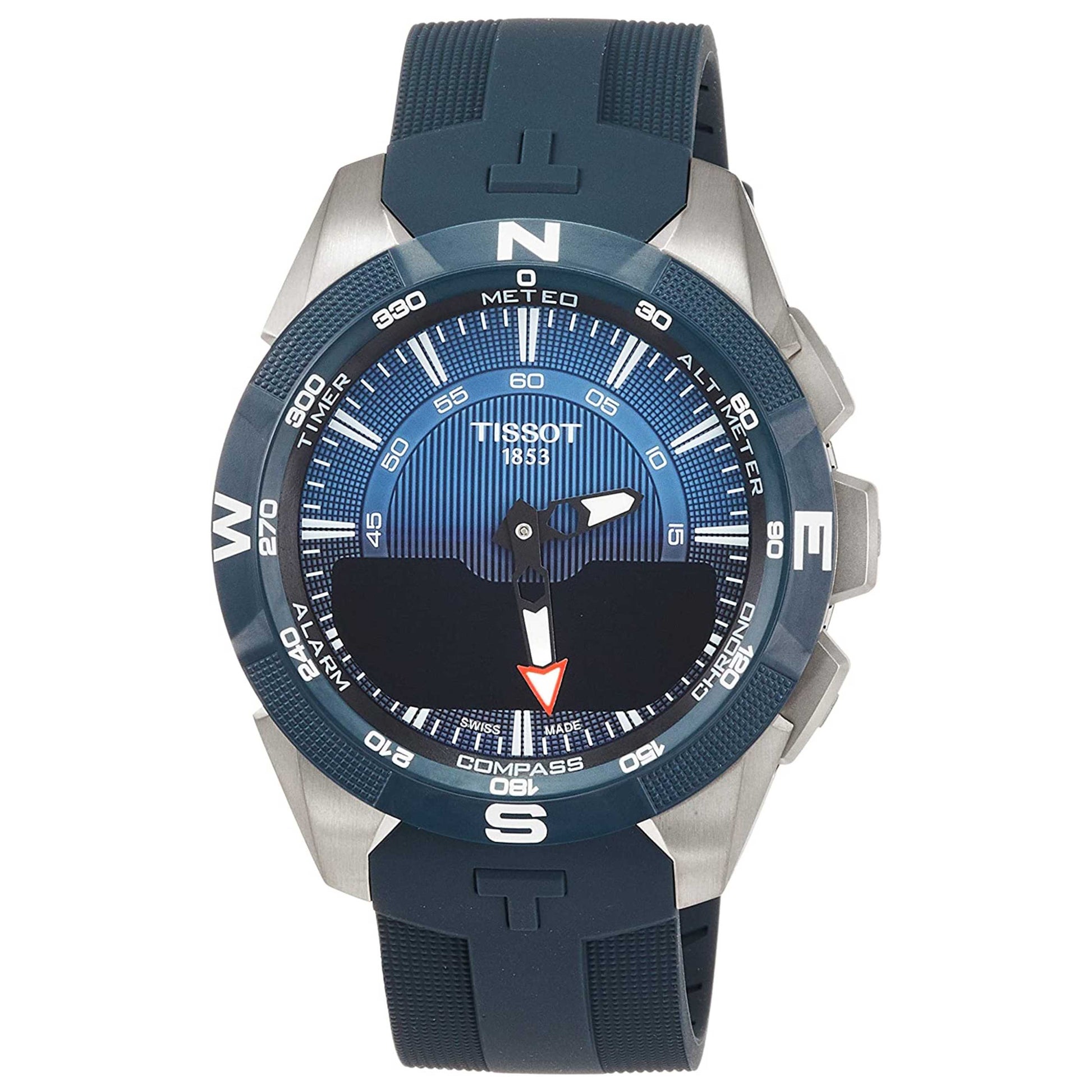 Front view of Tissot T-Touch Men's Solar Powered Quartz Watch T1104204704100