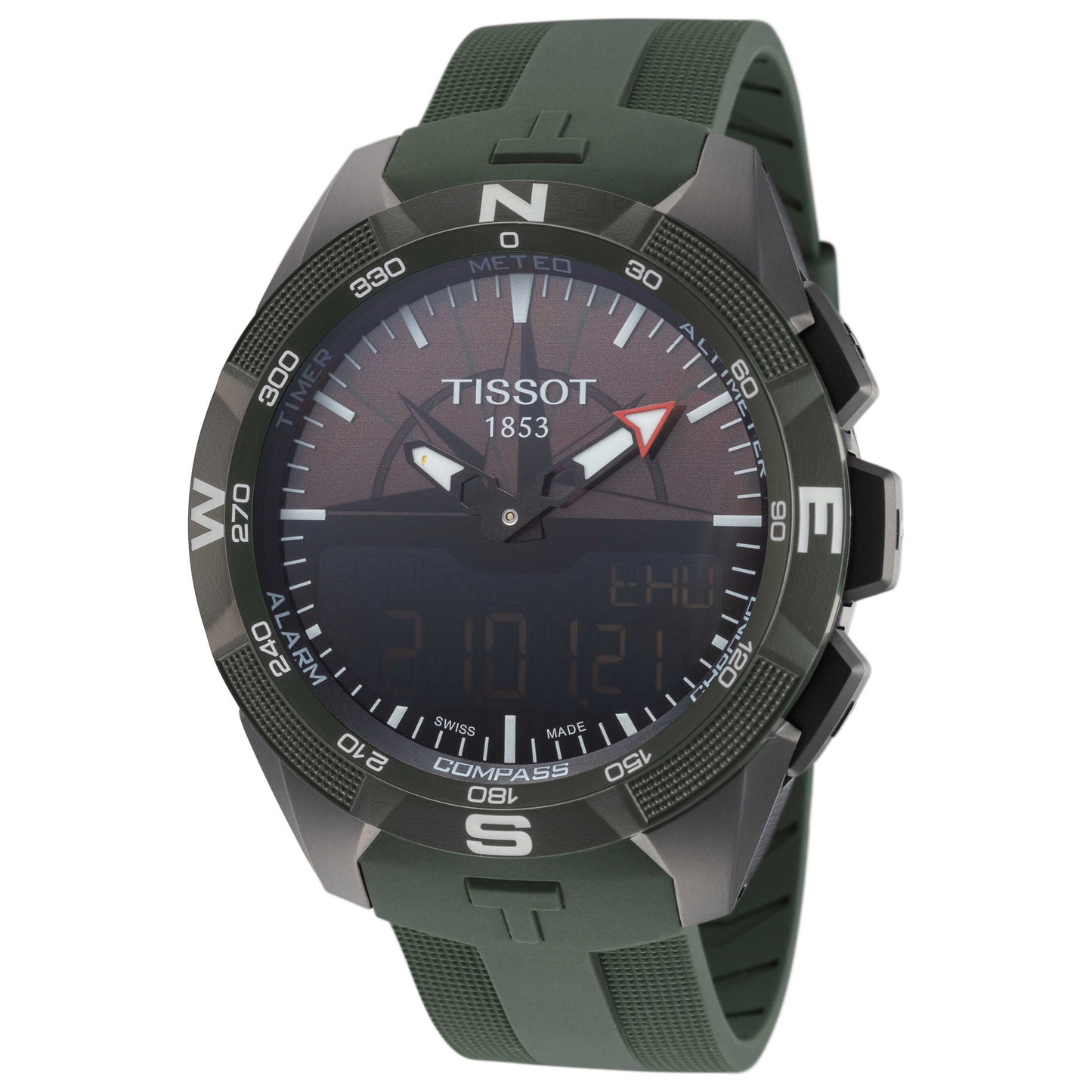 Front view of Tissot T-Touch Men's Solar Powered Quartz Watch T1104204705100