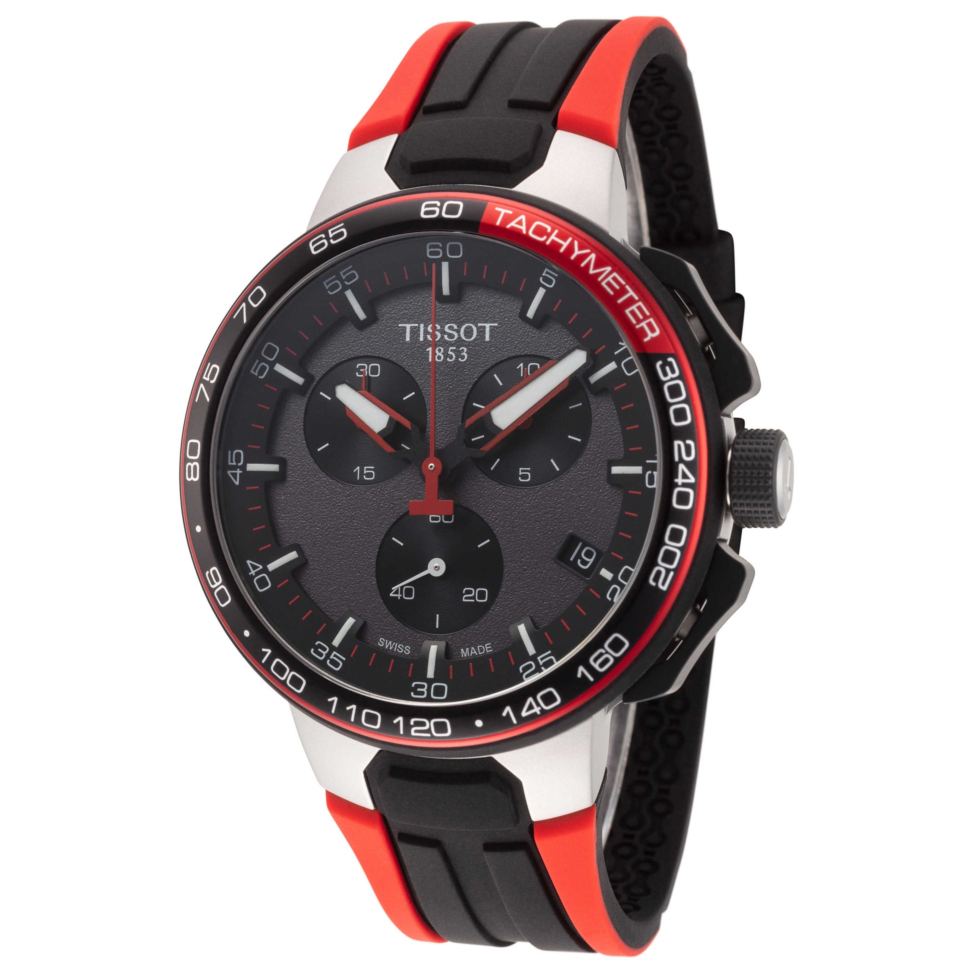 Front view of Tissot T-Race Men's Quartz Watch T1114172744100