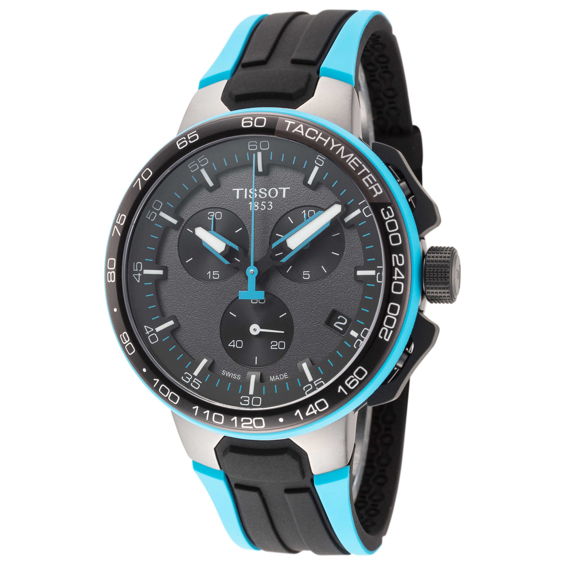 Front view of Tissot T-Race Cycling Men's Quartz Watch T1114173744105