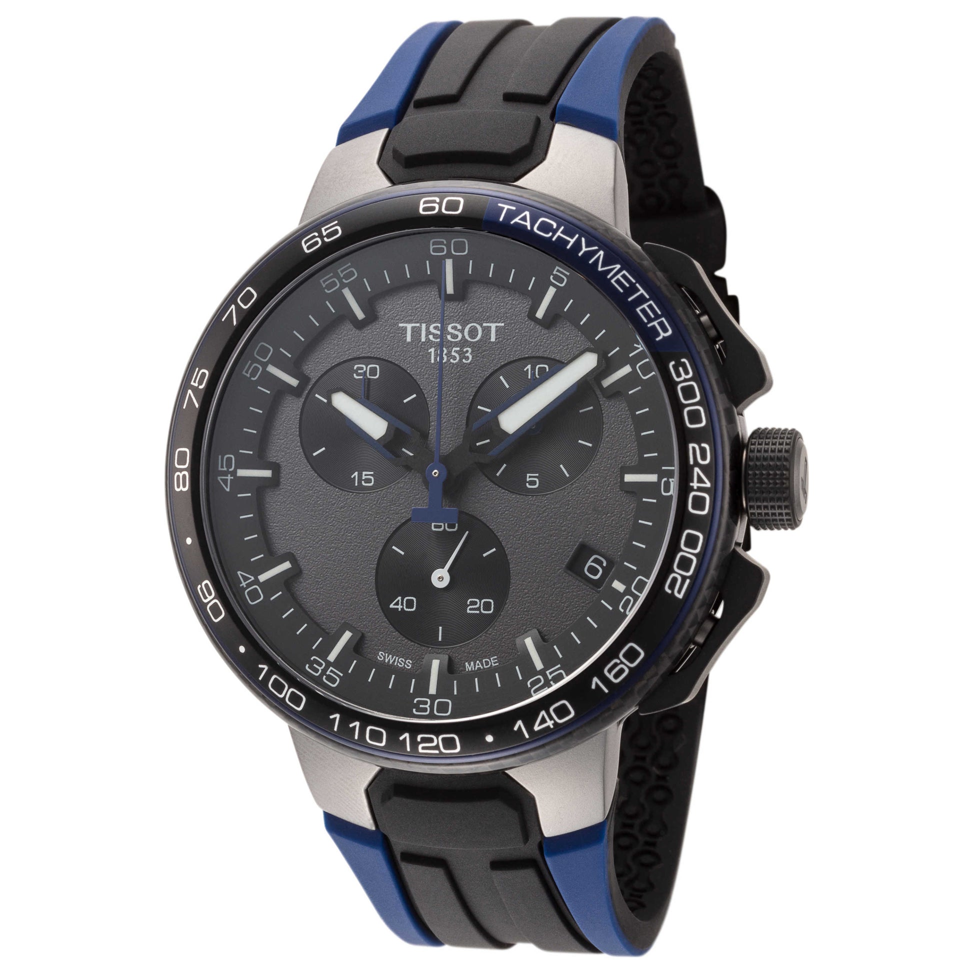 Front view of Tissot T-Race Cycling Men's Quartz Watch T1114173744106