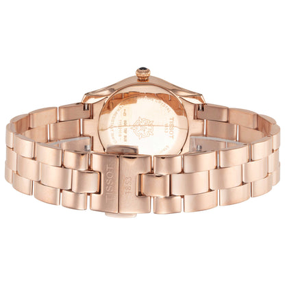 Back view of Tissot T-Wave Women's Quartz Watch T1122103311100