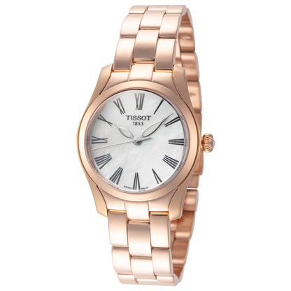 Front view of Tissot T-Wave Women's Quartz Watch T1122103311300