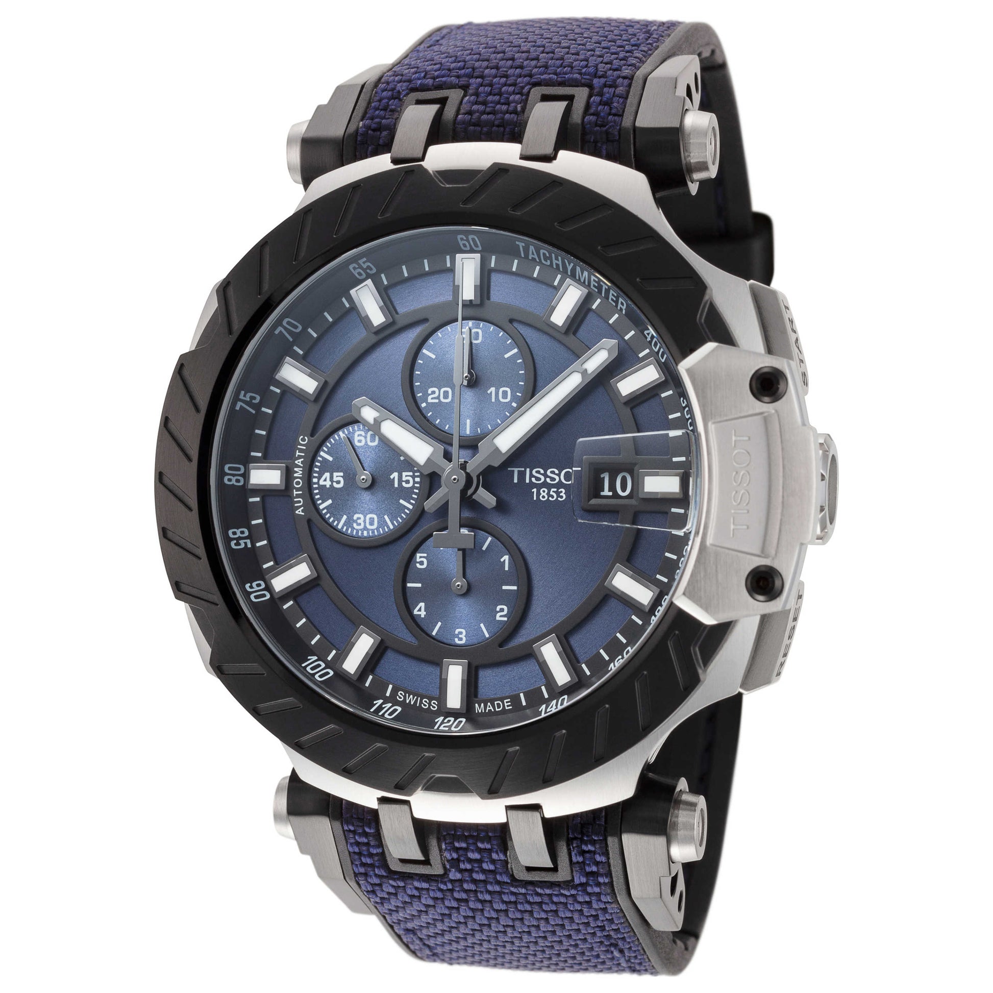 Front view of Tissot T-Race MotoGP Men's Automatic Watch T1154272704100