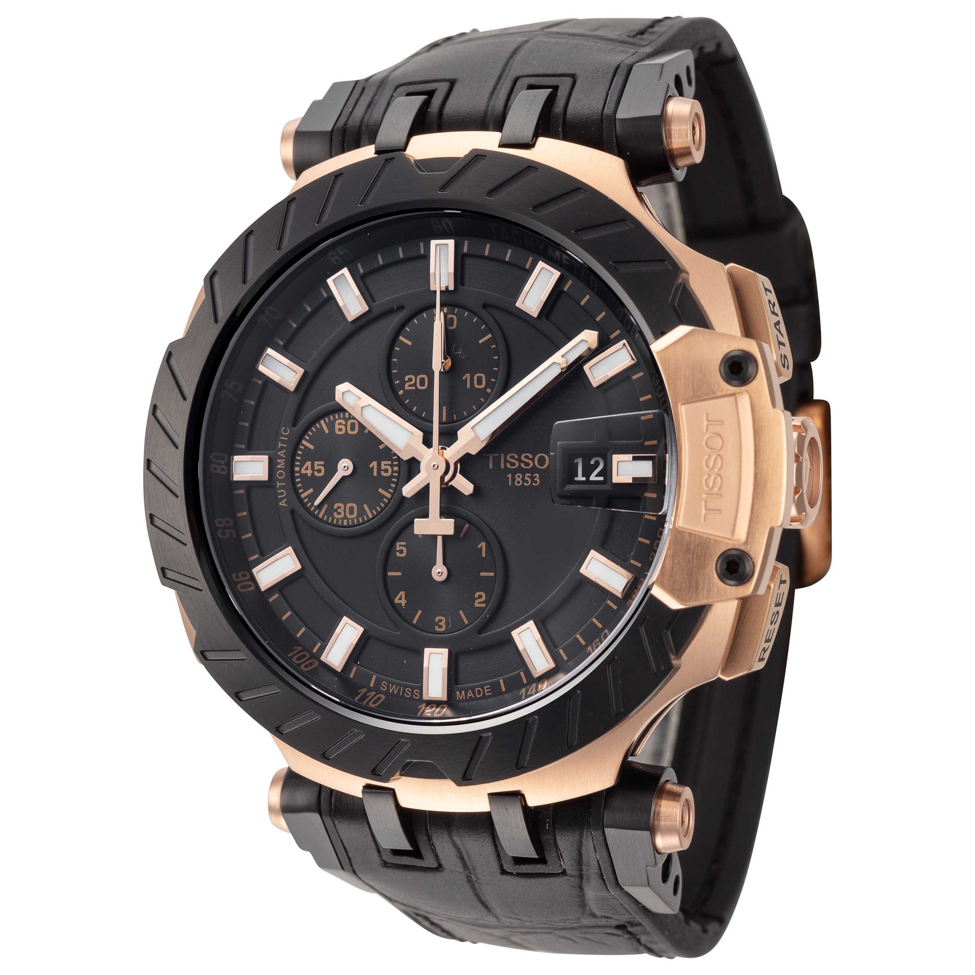 Front view of Tissot T-Race Men's Automatic Watch T1154273705101