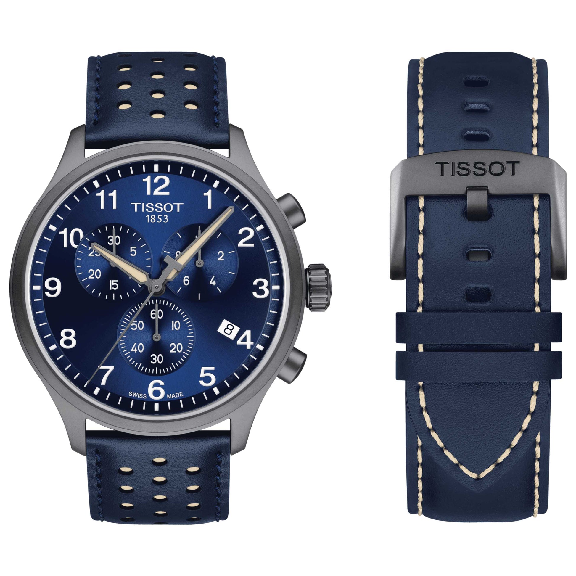 Front view of Tissot Chrono XL HCC Men's Quartz Watch T1166173604701