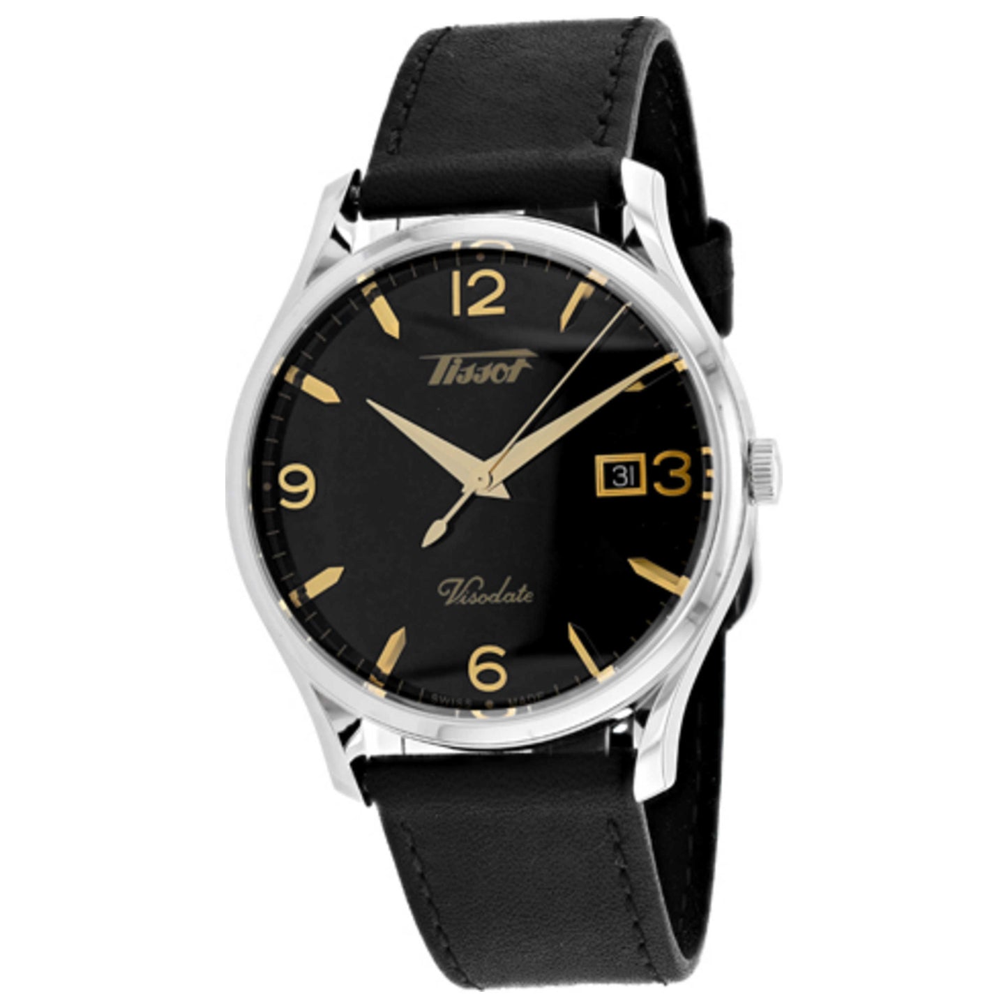Front view of Tissot Heritage Visodate Men's Watch T1184101605701