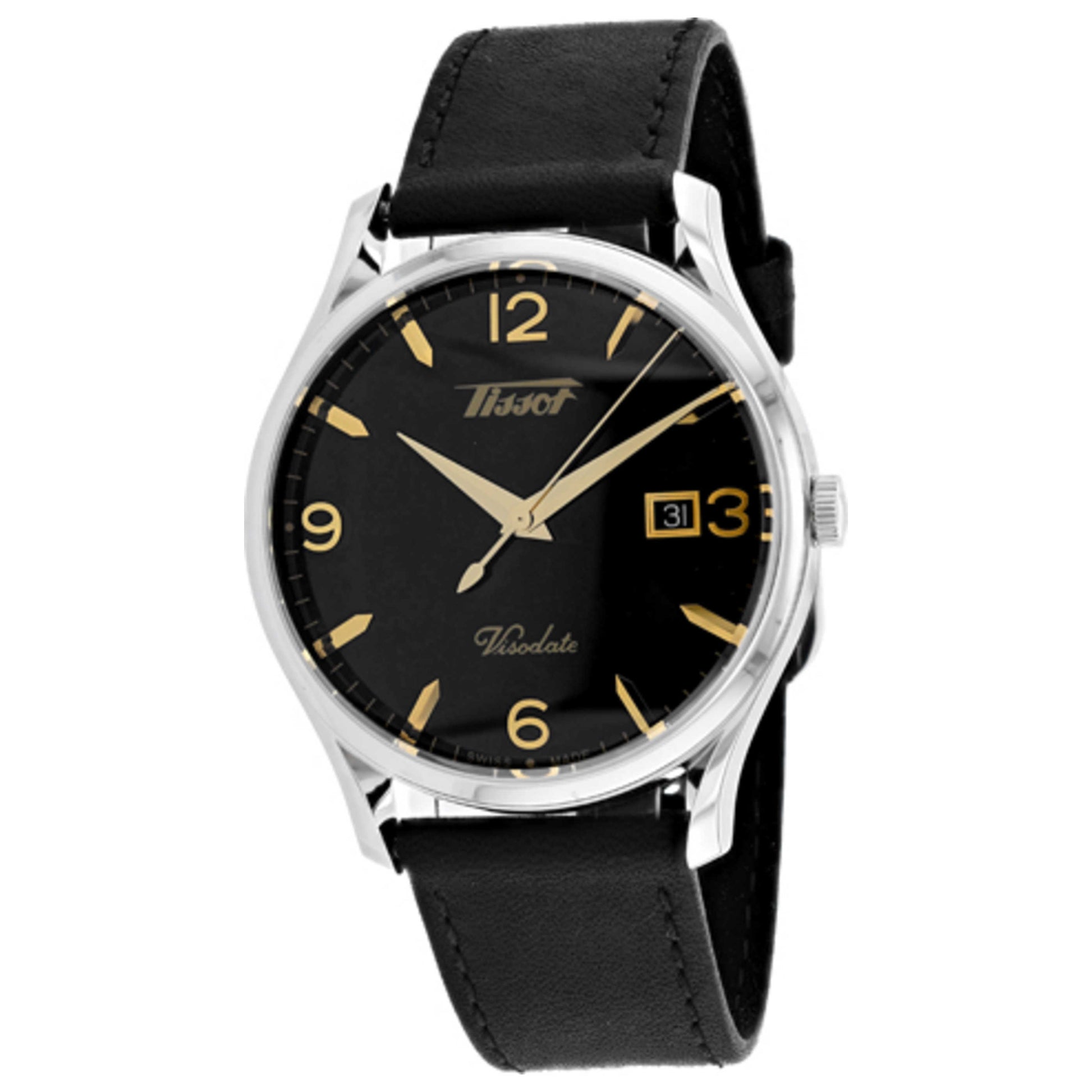 Front view of Tissot Heritage Visodate Men's Watch T1184101605701