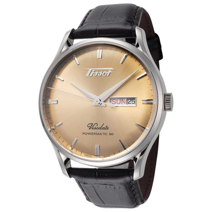 Front view of Tissot Visodate Men's Automatic Watch T1184301602100