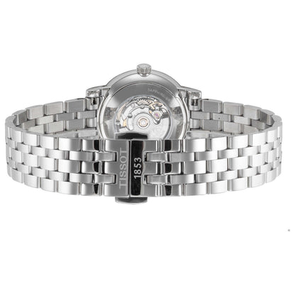 Back view of Tissot Carson Women's Automatic Watch T1222071103100