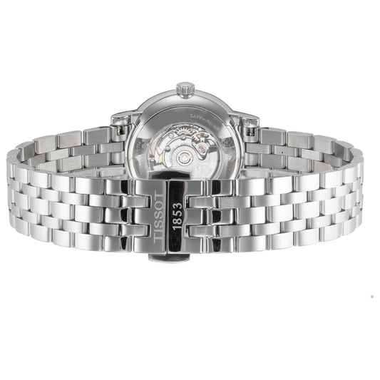 Back view of Tissot Carson Women's Automatic Watch T1222071103100