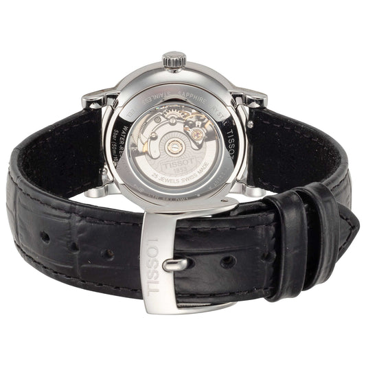 Back view of Tissot Carson Women's Automatic Watch T1222071603601