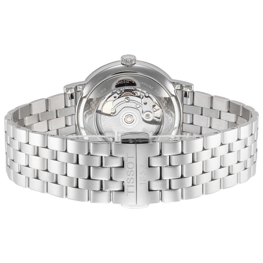 Back view of Tissot Carson Men's Automatic Watch T1224071103100