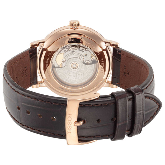 Back view of Tissot Carson Men's Automatic Watch T1224073603300