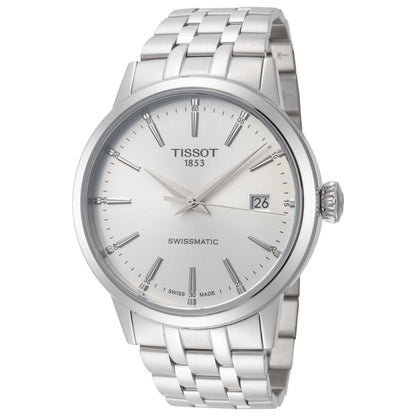 Front view of Tissot Classic Men's Automatic Watch T1294071103100