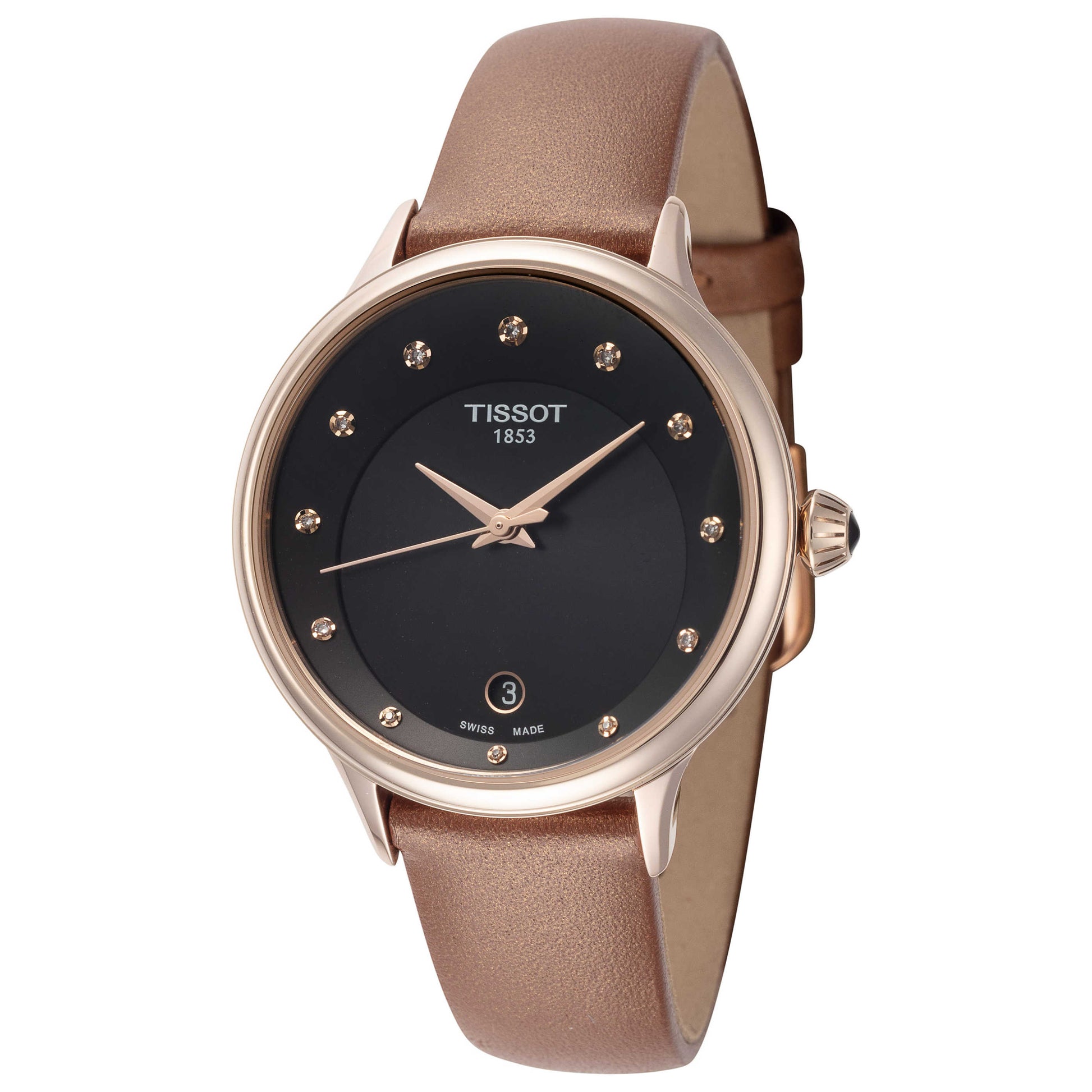 Front view of Tissot Odaci-T Women's Quartz Watch T1332103605600