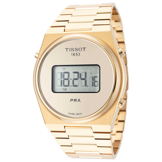 Front view of Tissot PRX Men's Quartz Watch T1374633302000