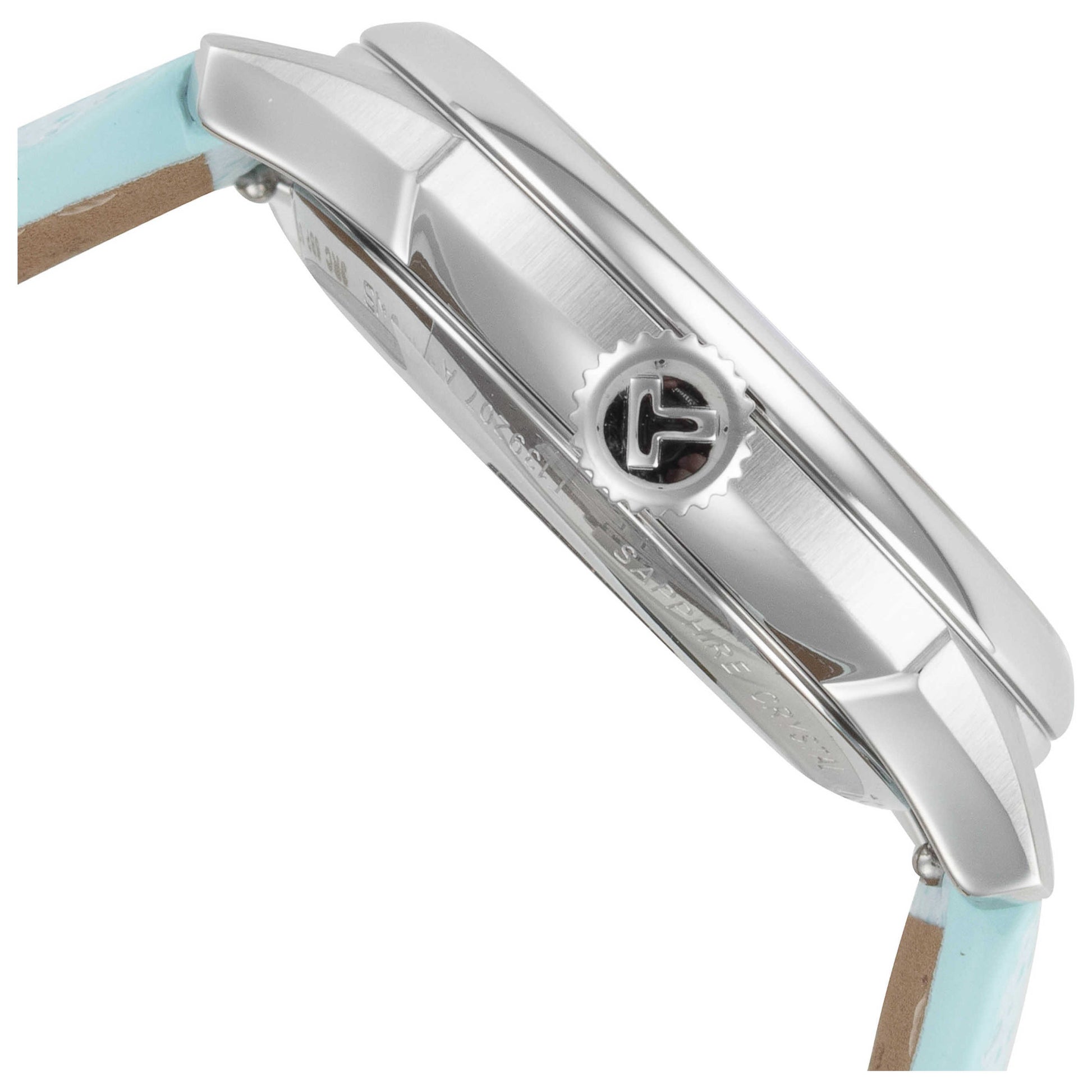 Right view of Tissot Chemin des Tourelles Women's Automatic Watch T1392071601100