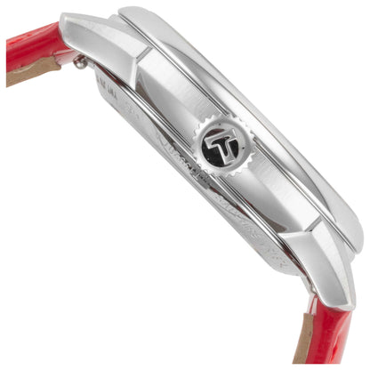 Right view of Tissot Chemin des Tourelles Women's Automatic Watch T1392071611100