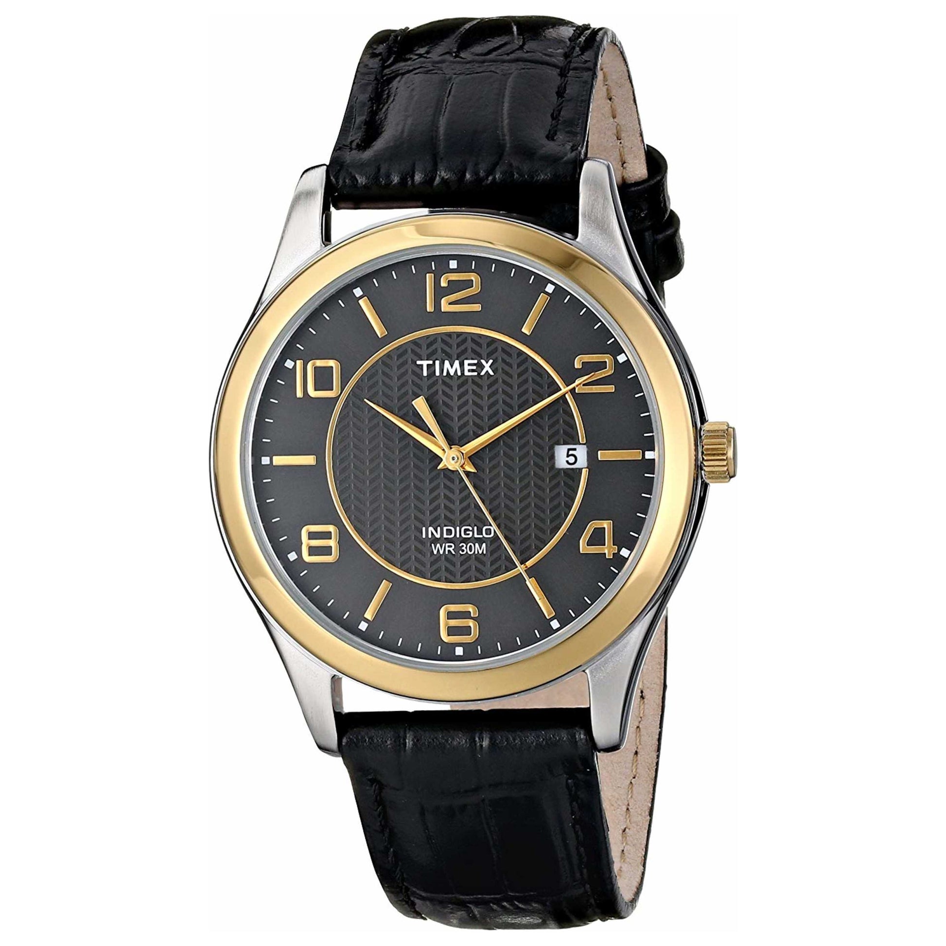 Front view of Timex Grand Street Men's Quartz Watch T2P450