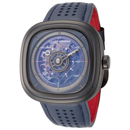 Front view of Sevenfriday Classic Men's Automatic Watch T3-03