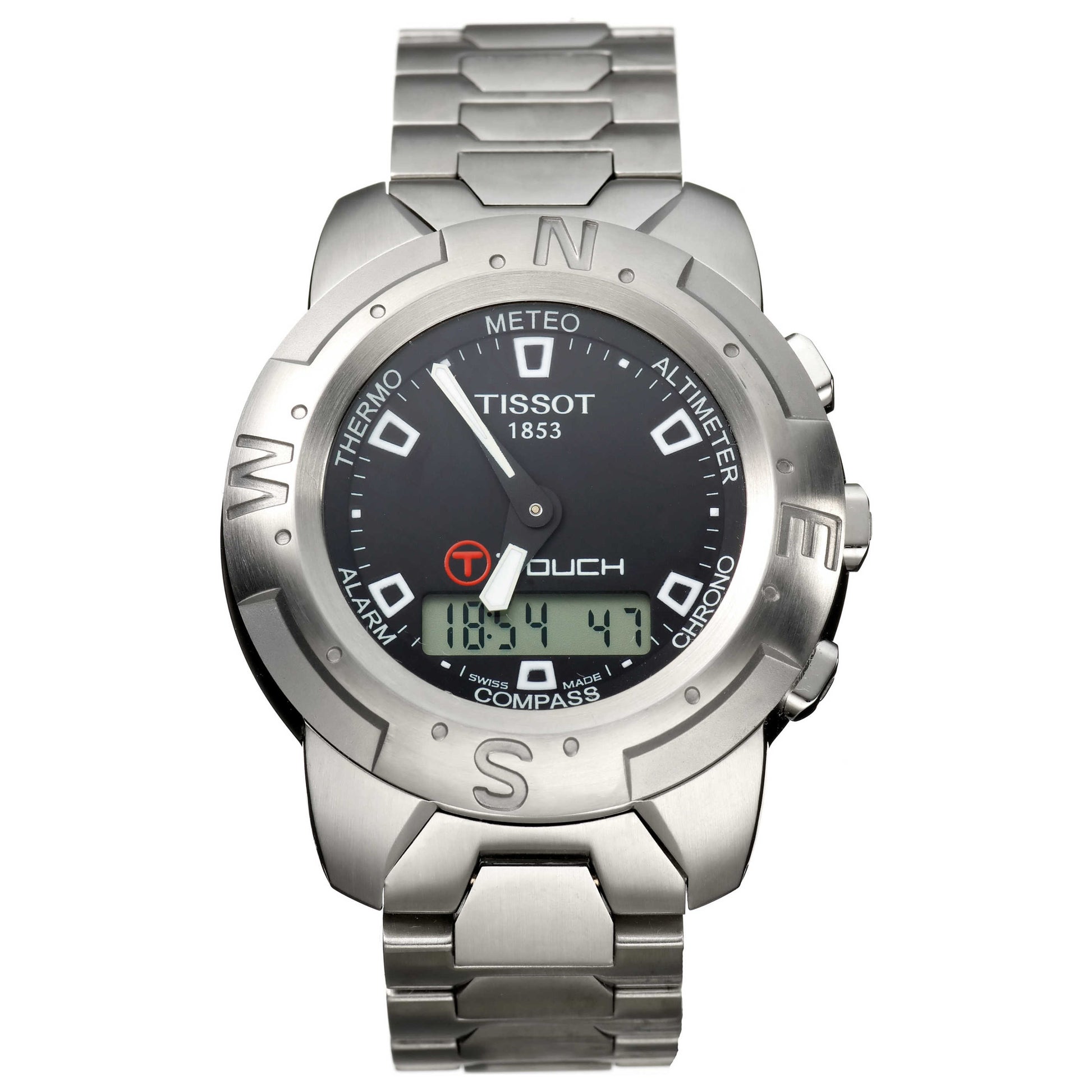 Front view of Tissot T-Tactile Men's Watch T33158851