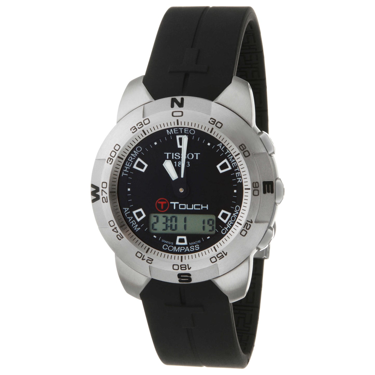 Front view of Tissot T-Touch Men's Swiss Quartz (Battery-Powered) Watch T33159851
