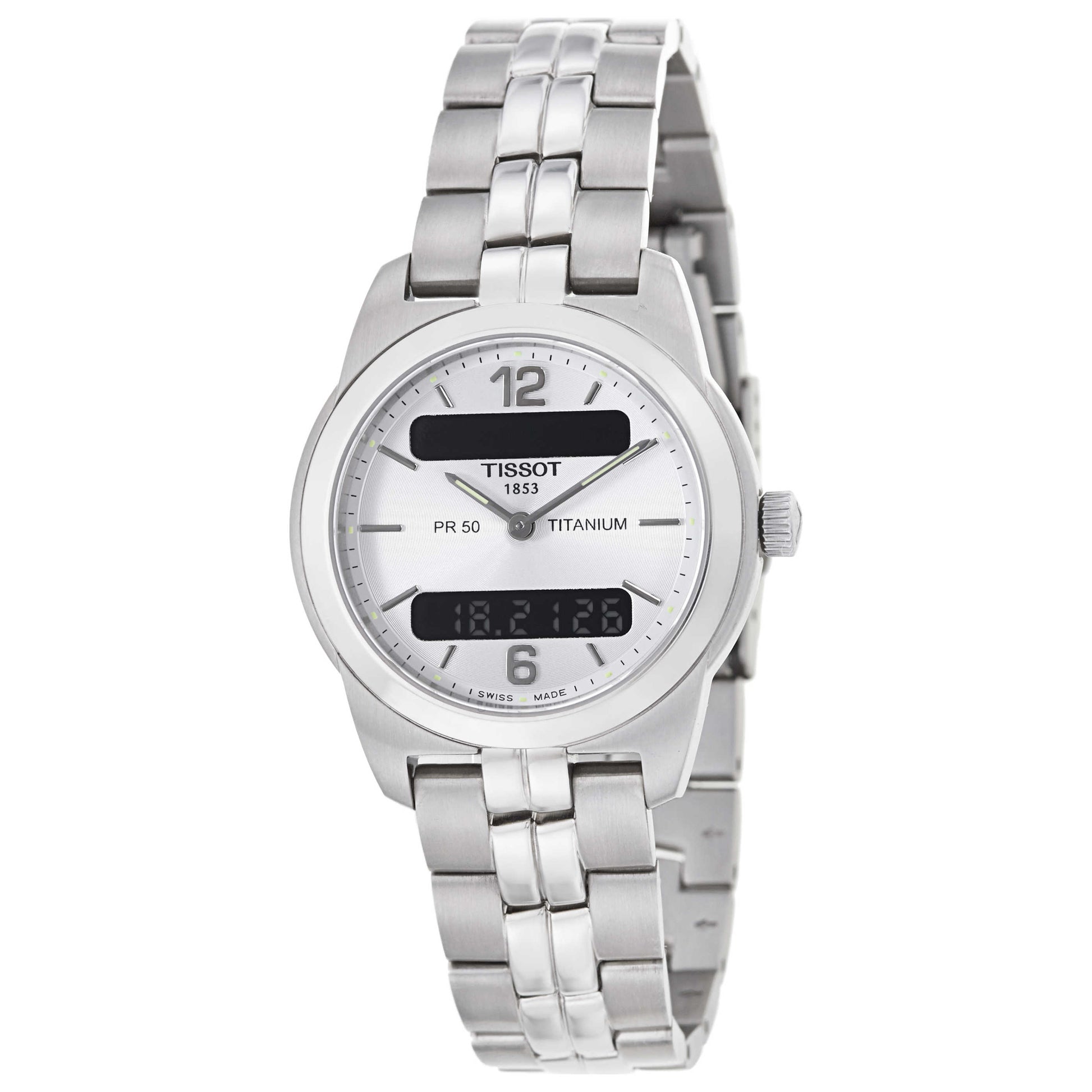 Front view of Tissot T-Classic Women's Quartz Watch T34718732