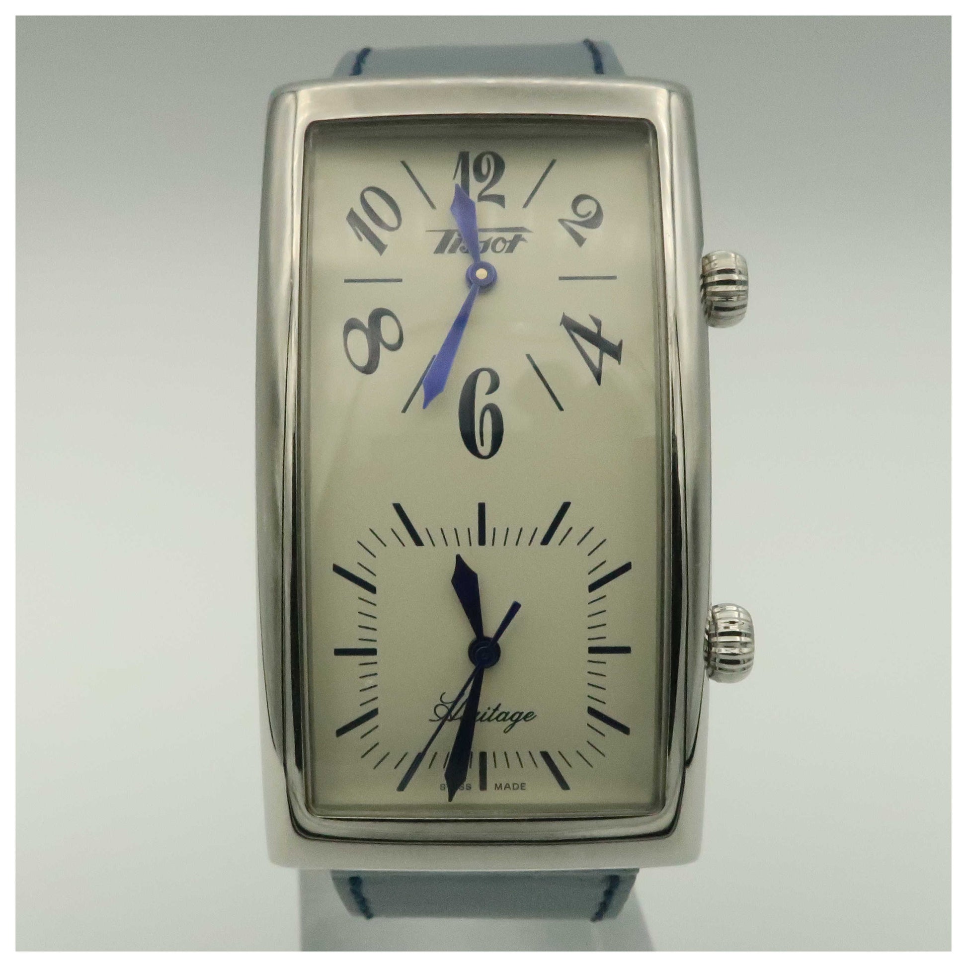 Front view of Tissot Heritage Men's Swiss Quartz (Battery-Powered) Watch T56162379-PO