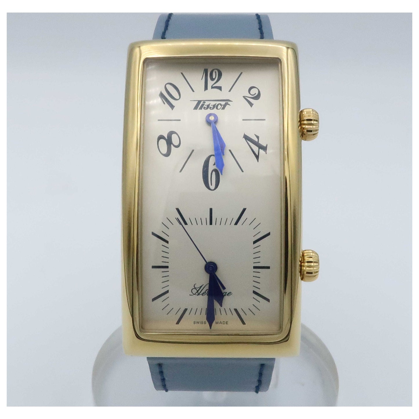Front view of Tissot Heritage Men's Swiss Quartz (Battery-Powered) Watch T56562339-PO