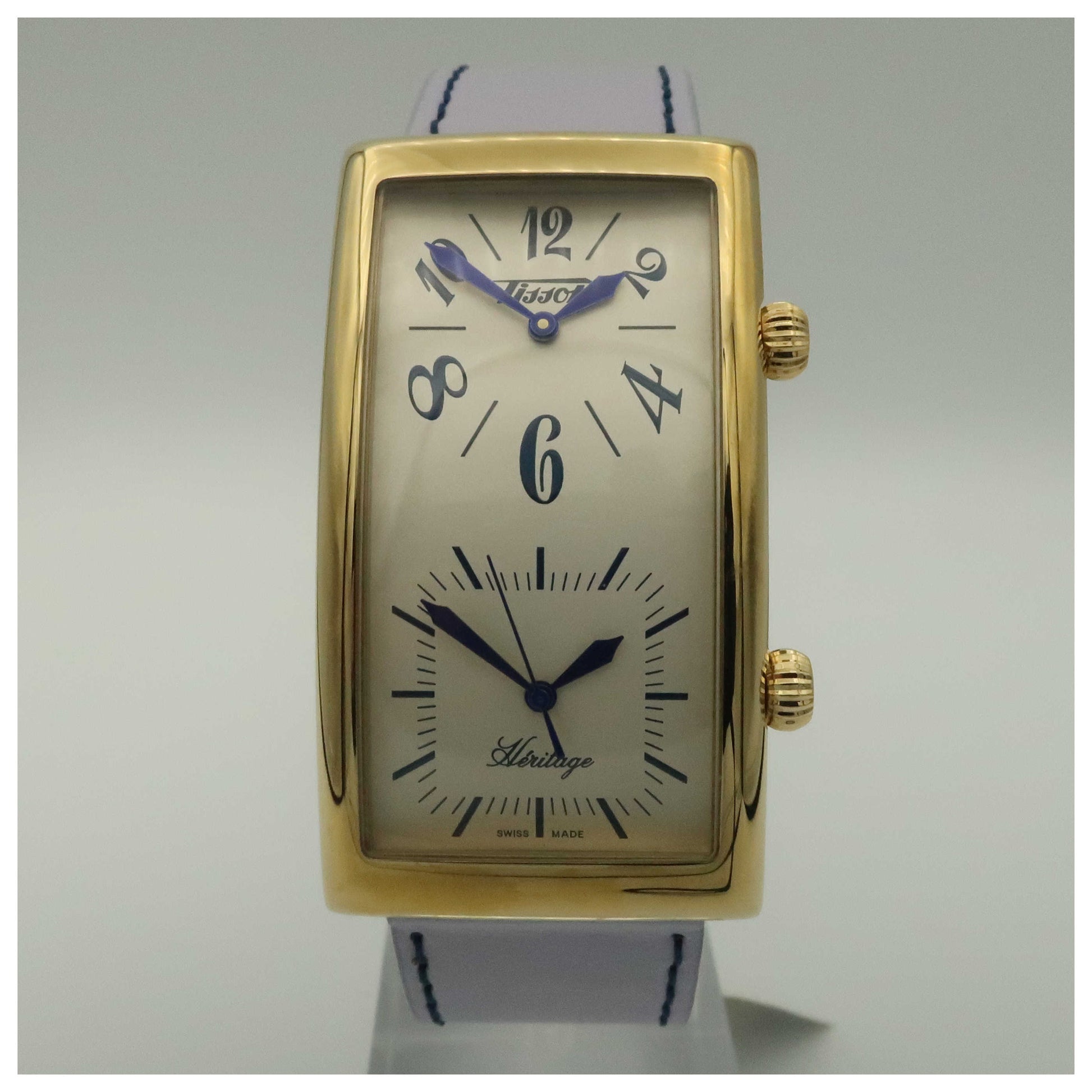 Front view of Tissot Heritage Women's Swiss Quartz (Battery-Powered) Watch T56569339-SDV