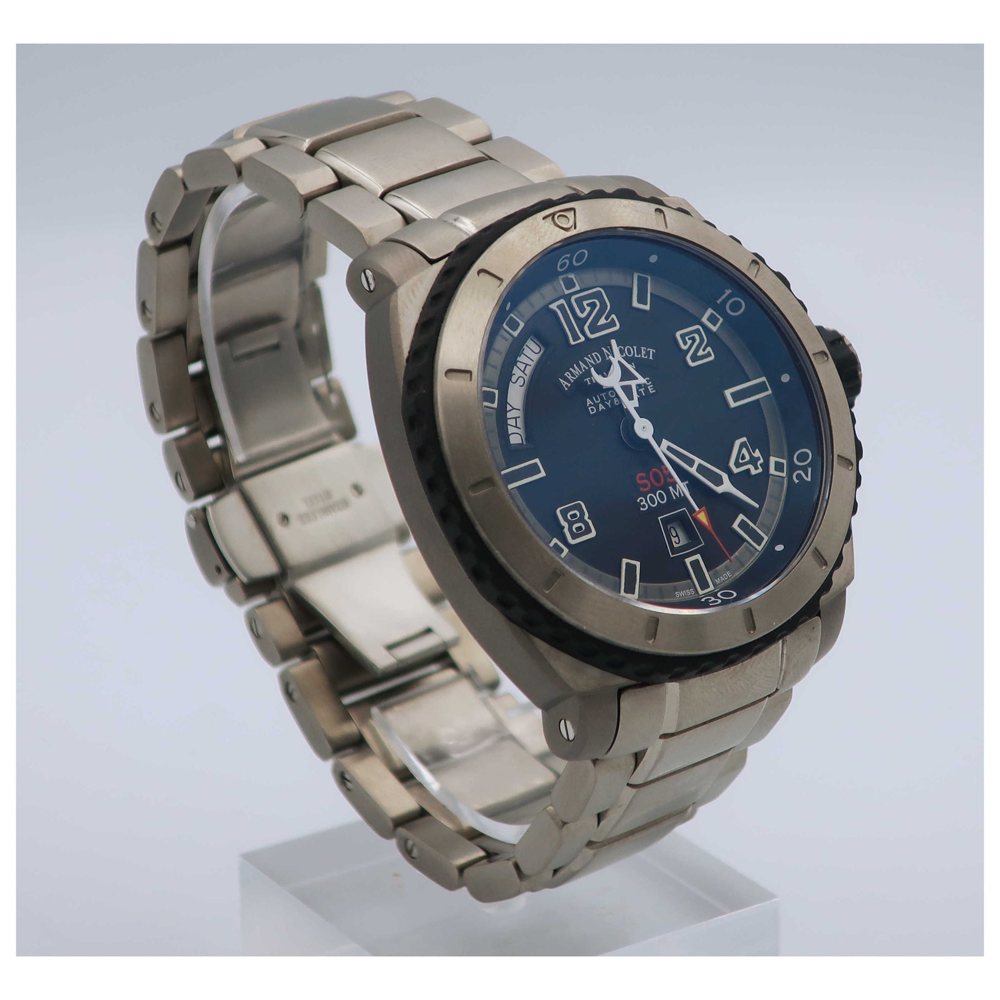 Armand Nicolet S05 Men's Automatic Watch T610A-1-GR-MT610-PO - Image #3