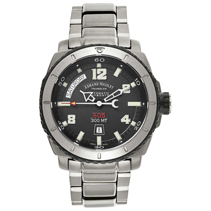 Front view of Armand Nicolet S05 Men's Automatic Watch T610A-1-NK-MT610