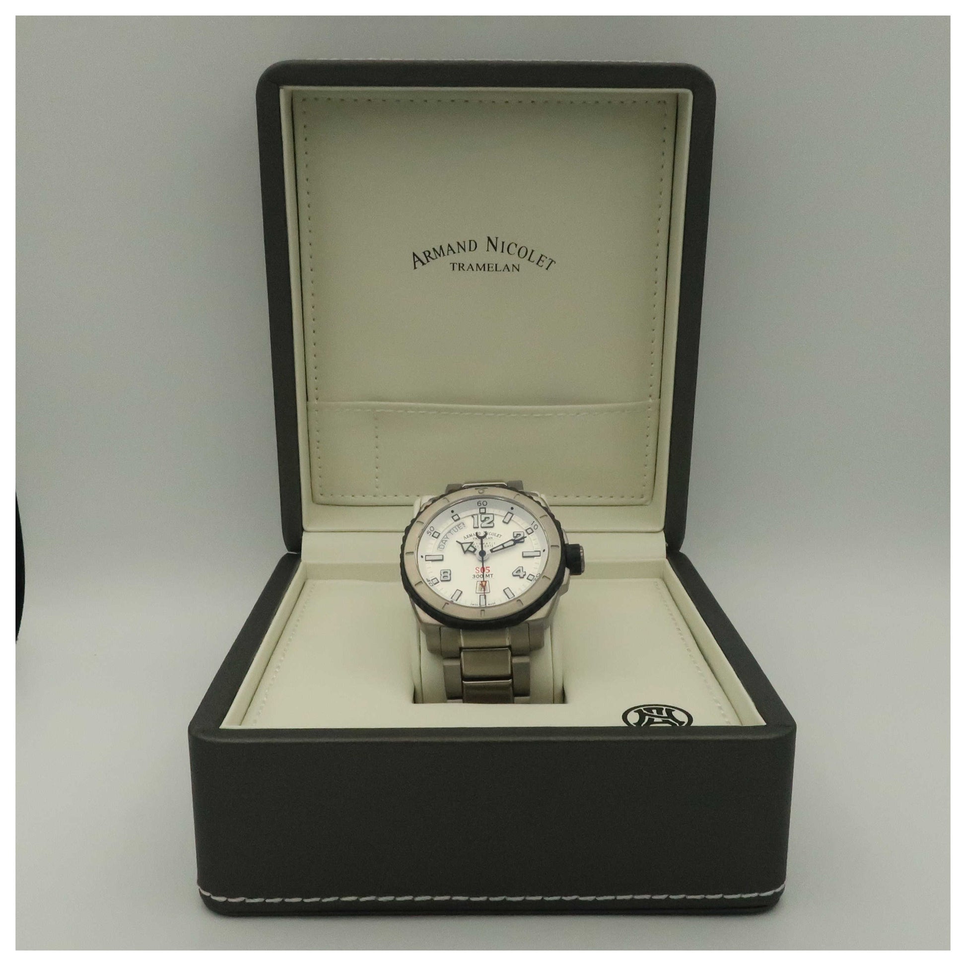 Armand Nicolet S05 Men's Automatic Watch T610AGN-AG-MT612-SDV - Image #6