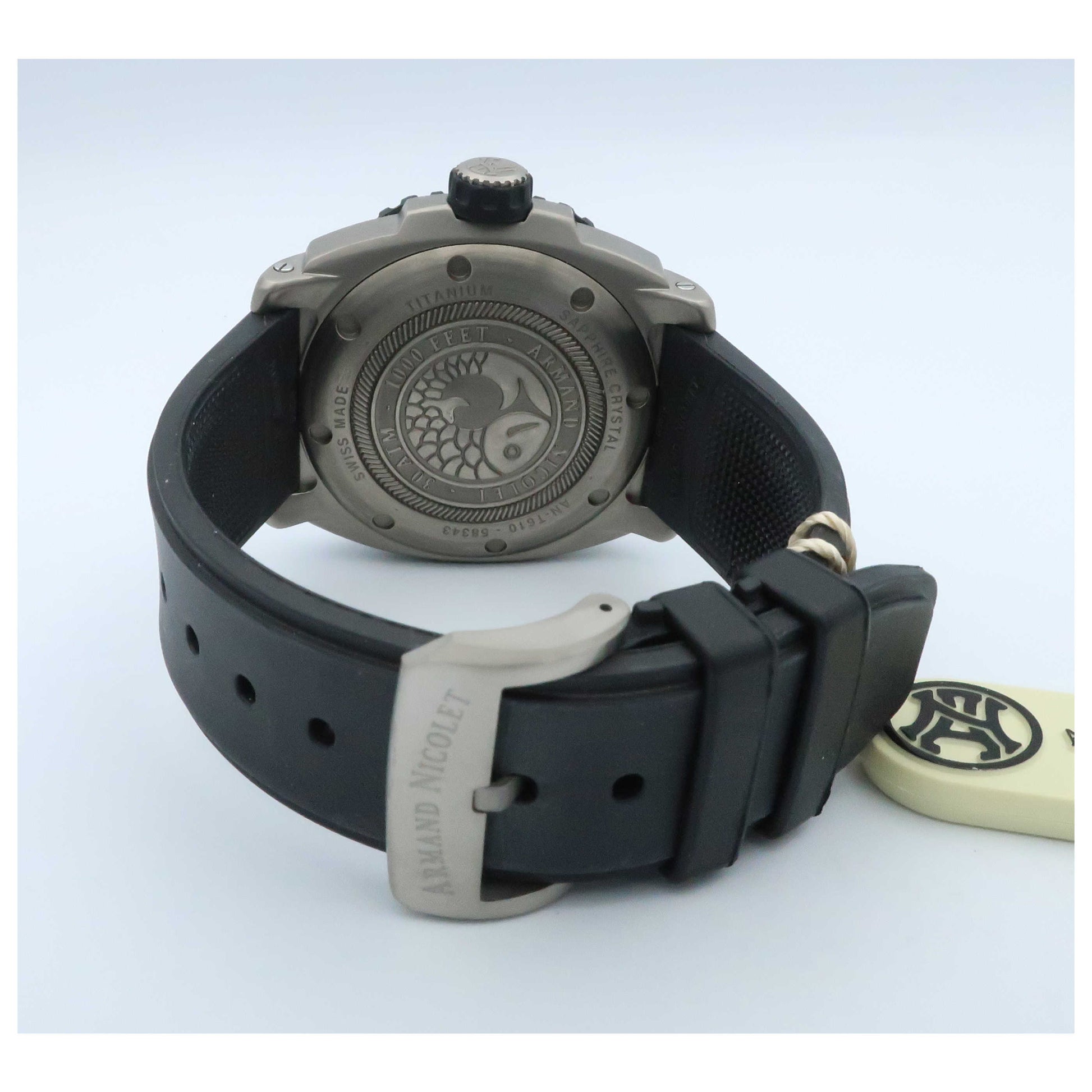 Armand Nicolet S05 Men's Automatic Watch T610AGN-GR-G9610-SD - Image #2
