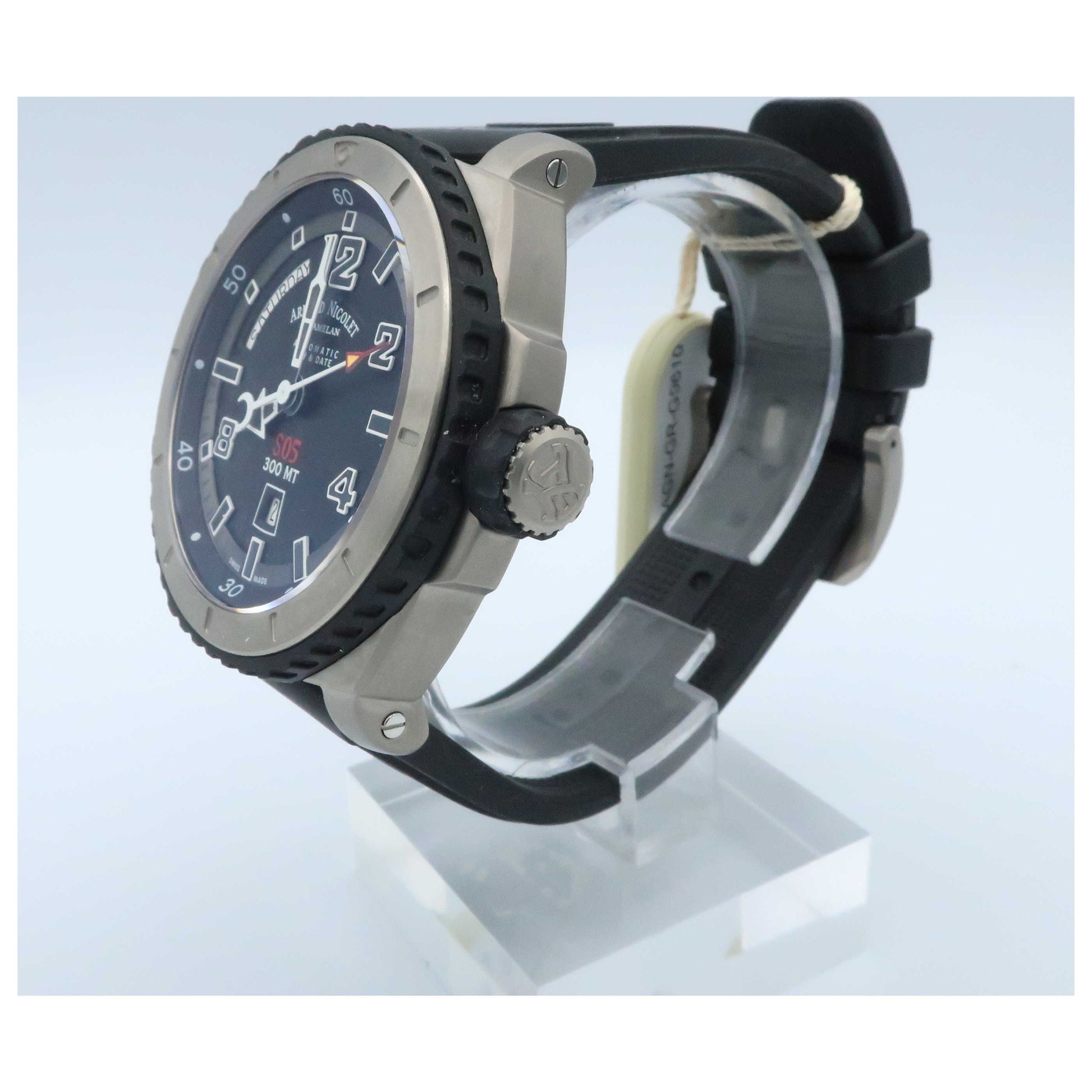 Armand Nicolet S05 Men's Automatic Watch T610AGN-GR-G9610-SD - Image #4