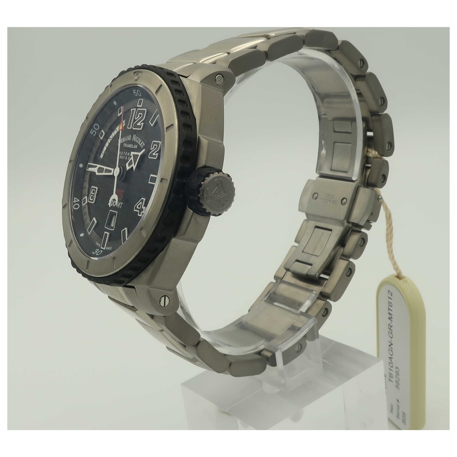 Armand Nicolet S05 Men's Automatic Watch T610AGN-GR-MT612-PO - Image #4