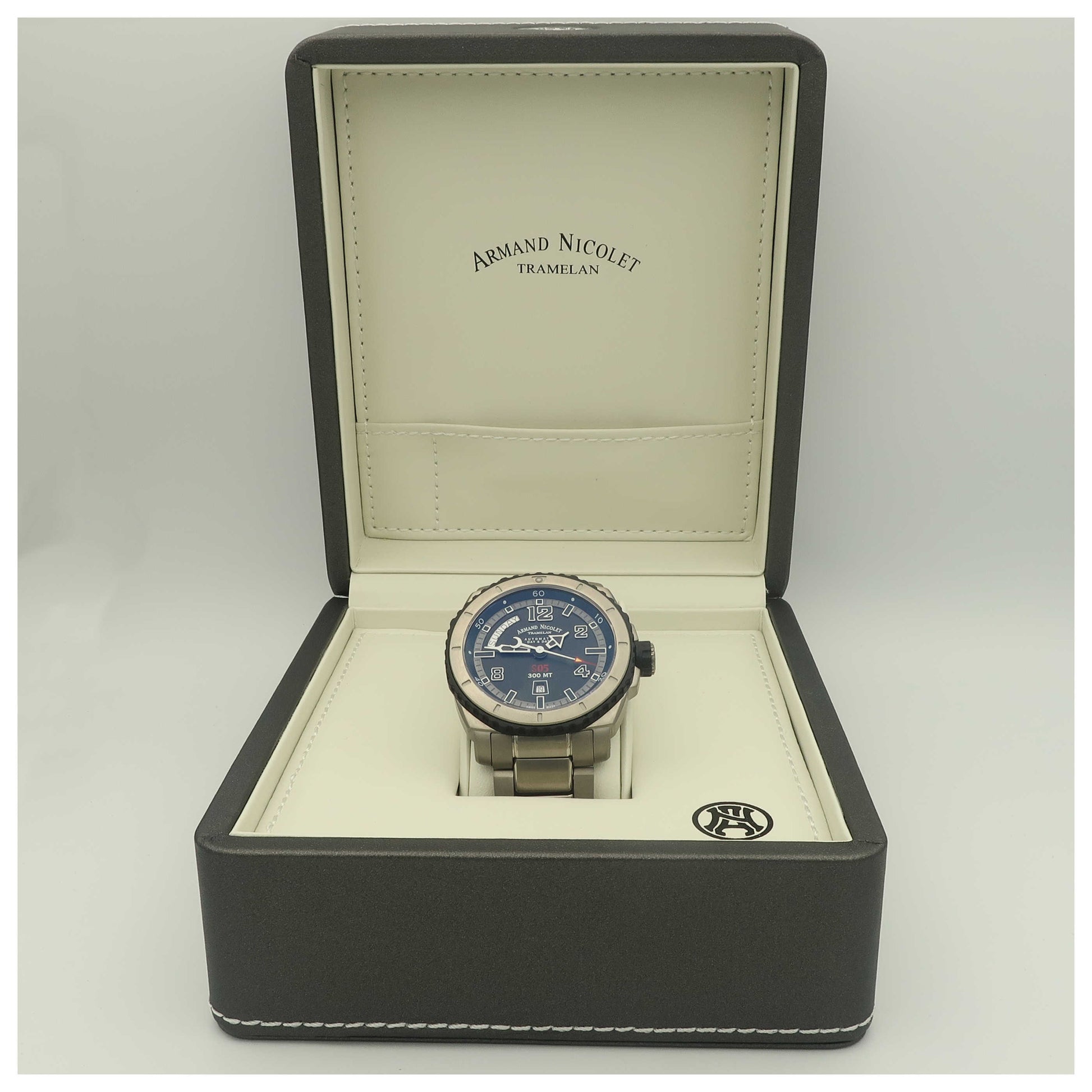 Armand Nicolet S05 Men's Automatic Watch T610AGN-GR-MT612-PO - Image #6